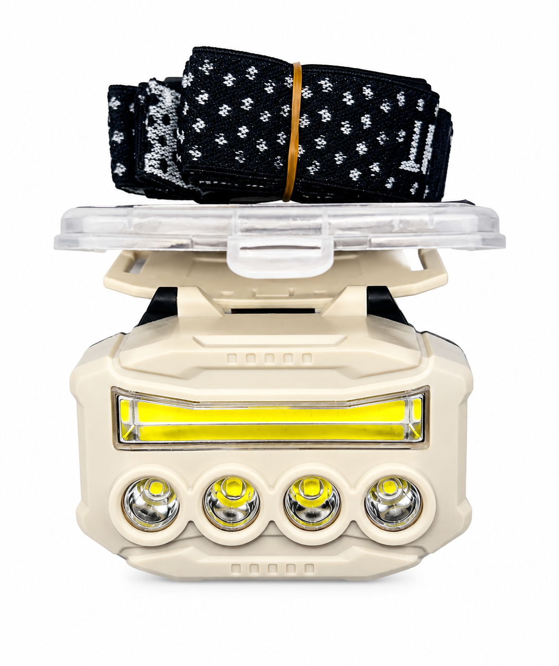 Ultra Bright Rechargeable Headlamp with Adjustable Strap