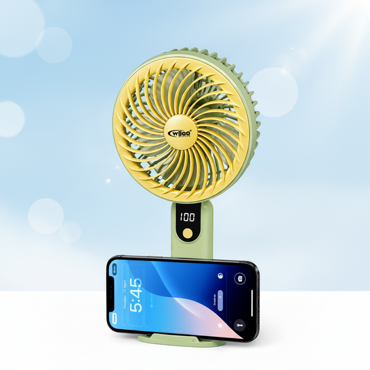 Mini Cooling Fan with Phone Stand