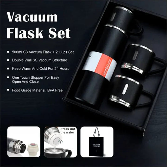 500ML Water Bottle Metal Vacuum Cup